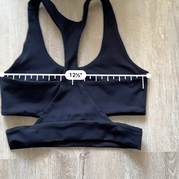 WELLBEING + BEINGWELL MoveWell Merlo Sports Bra Black Revolve - Picture 4 of 5